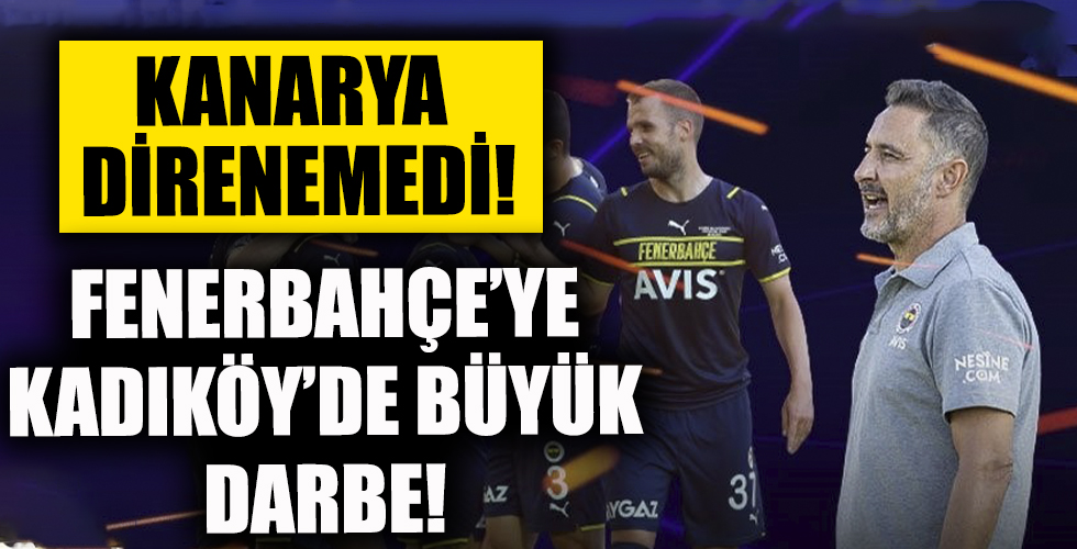 Fenerbahçe'ye Kadıköy'de büyük şok! Kanarya Olympiakos'a direnemedi...