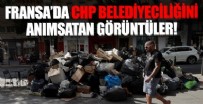 Fransa'da işçiler greve gitti, sokaklarda çöp dağları yükseldi