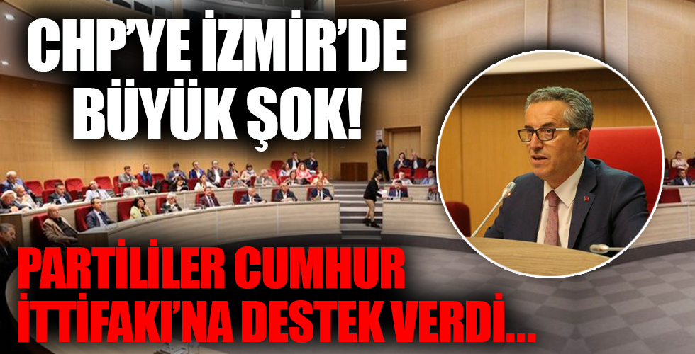 İzmir'de CHP'ye büyük şok! Partililer ortadan ikiye bölündü: Cumhur İttifakı'na destek verdiler...