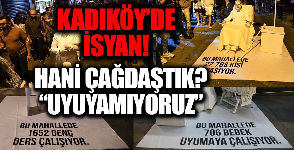 Kadıköy halkı bile yüksek sese karşı isyan etti: Uyuyamıyoruz