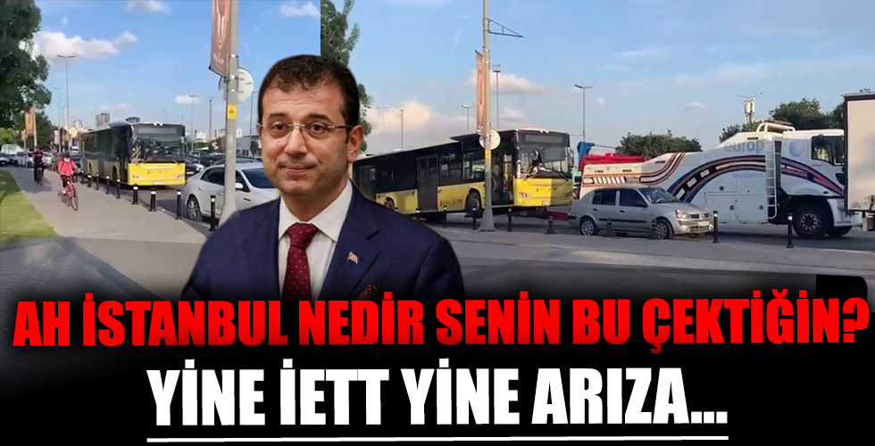 Yine İETT yine arıza: Bu kez adres Pendik! CHP'li İBB çözüm bulamıyor
