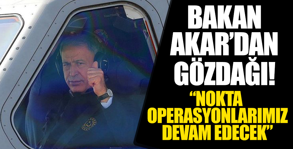 Bakan Akar'dan flaş Afganistan açıklaması: Gelişmeleri yakından takip ediyoruz