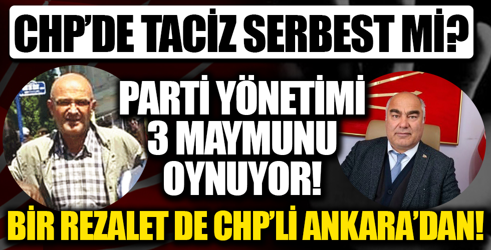 Erzurum’dan sonra bir rezalet de Ankara Yenimahalle’de!