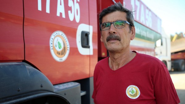 Tekirdağ'dan Çanakkaleli itfaiyecileri duygulandıran kargo