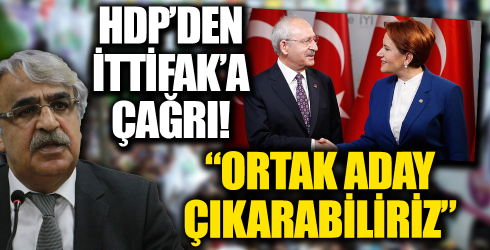 HDP'li Mithat Sancar: Ortak aday çıkartmaya açığız