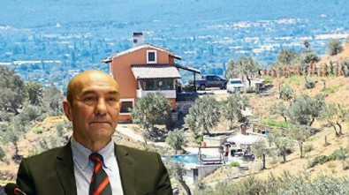 Tunç Soyer'in kaçak villasına CHP'li belediye koruması!