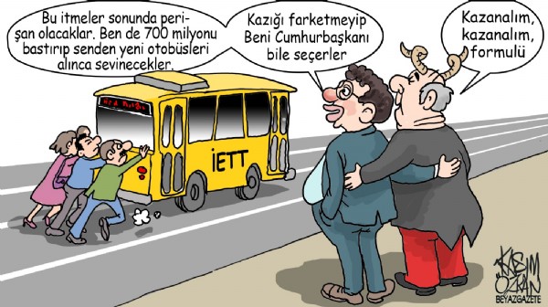 İşte günün karikatürü!