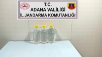 Adana'da 138,5 Litre Sahte Alkol Ele Geçirildi
