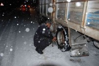 Antalya'da Yeniden Kar Yagisi Basladi
