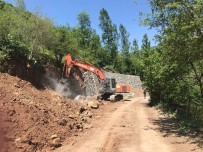 Ordu'da Yollara Kale Gibi Duvar