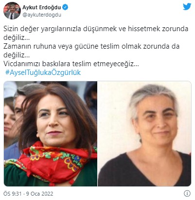 Türk ordusuna 'militarist grup' deyip polise taş atan HDP'li Tuğluk'a CHP özgürlük istedi