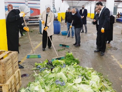 Baskan Sögüt Açiklamasi '450 Ton Pazar Atigini Dönüstürüyoruz'