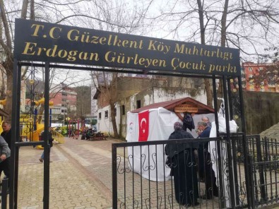 Güzelkent'e Asi Çadiri Kuruldu