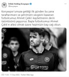 Konyaspor'dan Ahmet Çalik Açiklamasi