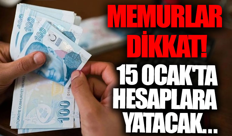 O tarihte hesaba yatacak! Memur ve memur emeklileri zam farkını ne zaman alacak? 2022 Ocak zammı enflasyon farkı