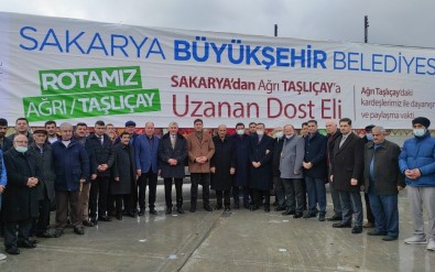 Sakarya'dan Agri Tasliçay'a Kardes Sehir Eli