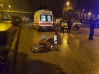 Adiyaman'da, Motosiklet Devrildi Açiklamasi 1 Yarali