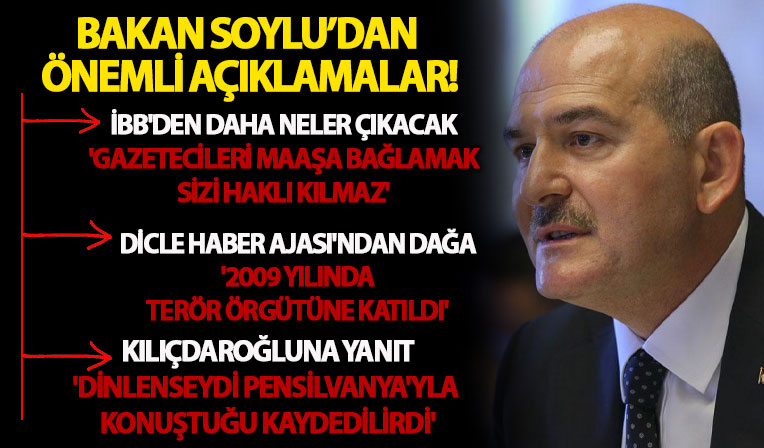 İçişleri Bakanı Süleyman Soylu'dan muhalefete 'Semra Güzel' tepkisi: Biz görmezden gelemeyiz