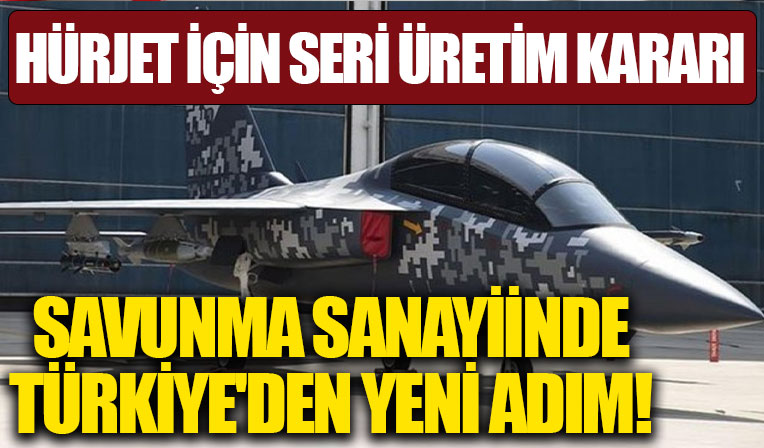 Kritik toplantıda Hürjet için seri üretim kararı! Savunma Sanayii İcra Komitesi toplantısında önemli adım