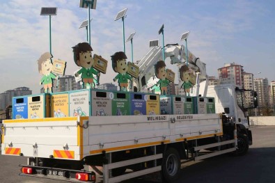 Melikgazi Belediyesi'nden Anaokullarinda Sifir Atik Farkindaligi