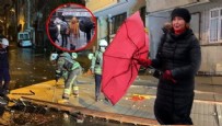 İSTANBUL - Meteoroloji uyarmıştı: Mega kentten fırtına manzaraları!