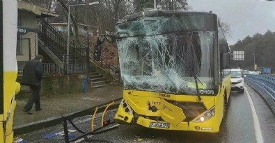 CHP'li İBB döneminde vatandaş toplu ulaşımdan korkar oldu! İki İETT otobüsü çarpıştı: 3 yaralı!