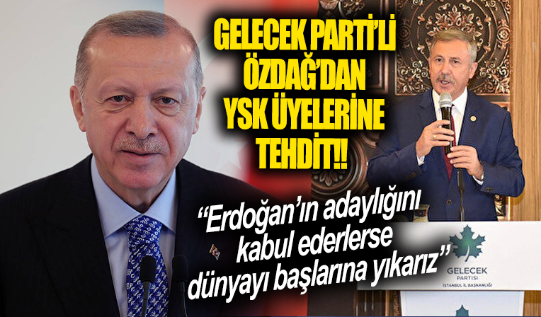 Selçuk Özdağ YSK üyelerini tehdit etti!