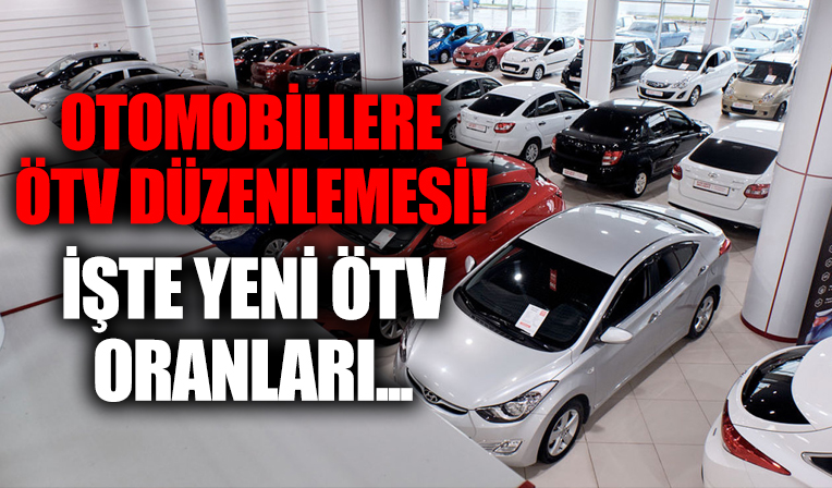 Otomobillere yeni ÖTV düzenlemesi Resmi Gazete'de yayımlandı!