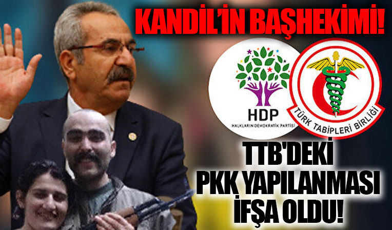 TTB'deki PKK yapılanması ifşa oldu: İlaç sevkiyatı yapıp teröristleri tedavi etmişler