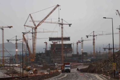 Akkuyu NGS'nin 1'Nci Güç Ünitesine Iç Koruma Kabugunun 5. Katmani Kuruldu