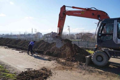 Erbaa Belediyesi Yildirim Beyazit Mahallesi'nde Içme Suyu Altyapisi Için Çalisma Baslatti