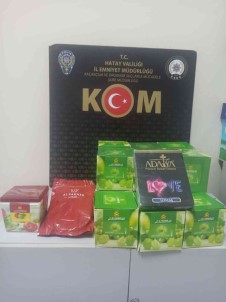 Hatay'da 20 Kilo Kaçak Nargile Tütünü Ele Geçirildi