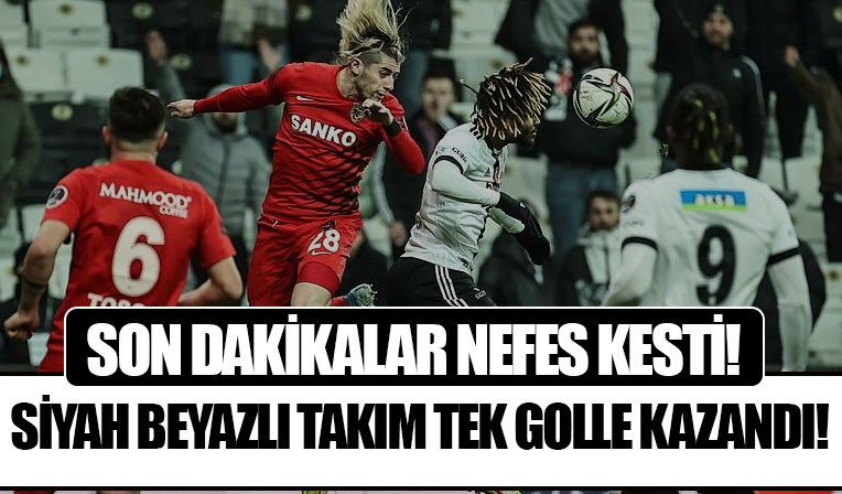 Kartal 3 puanı tek golle aldı! Michy Batshuayi Beşiktaş'a galibiyeti getirdi