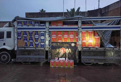 Mersin'de 4 Milyon 610 Bin Adet Gümrük Kaçagi Makaron Ele Geçirildi