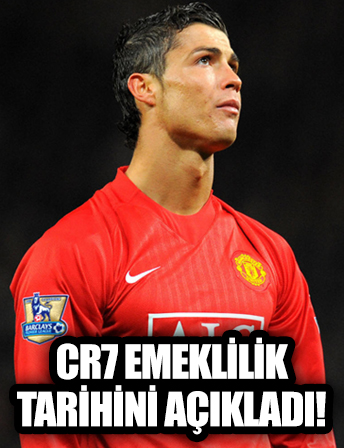 Ronaldo futbolu bırakacağı tarihi açıkladı!