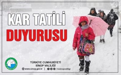 Sinop'ta Egitime Kar Engeli