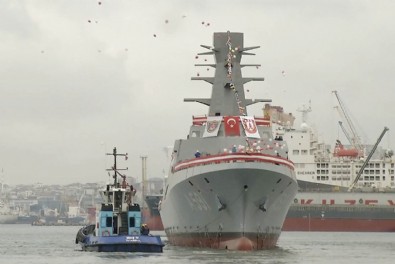 Türkiye'nin ilk milli istihbarat gemisi Ufuk Korveti envantere giriyor