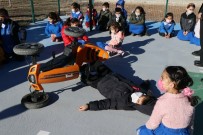 Aksaray Jandarmadan Gerçegi Aratmayan Uygulamali Trafik Egitimi