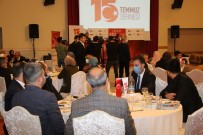 Elazig'da 15 Temmuz Dernegi Üyeleri Sehit Aileleriyle Bir Araya Geldi