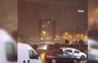 Istanbul'da Kar Yagisi Etkili Olmaya Basladi
