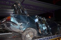 Konya'da Otomobil Takla Atti Açiklamasi 1 Ölü, 3 Yarali