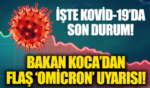 16 Ocak koronavirüs verileri açıklandı! İşte Kovid-19 hasta, vaka ve vefat sayılarında son durum