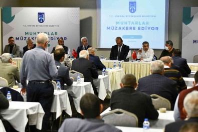 Ankara Büyüksehir, Baskentli Muhtarlari Dinliyor