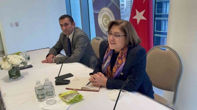 Fatma Sahin, Türk-Amerikan Toplumu Temsilcileri Ile Bir Araya Geldi