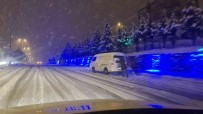 Karabük'te Yogun Kar Yagisi Etkili Oluyor