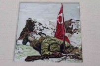 (ÖZEL) Kurtulus Savasi'nin Simgesel Resmi 100 Farkli Renk Tonuyla Naksedildi