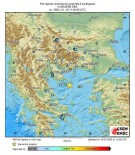 Yunanistan Açiklarinda 5.3 Büyüklügünde Deprem
