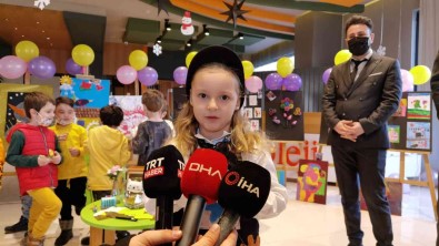 Minik Ressam, Sergisinin Gelirleriyle Sokak Hayvanlarina Mama Alacak