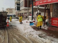 Safranbolu Belediyesi Buzlanmaya Karsi Çalismalarini Sürdürüyor
