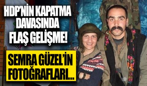 HDP'nin kapatma davasında flaş gelişme! Semra Güzel'in fotoğrafları...